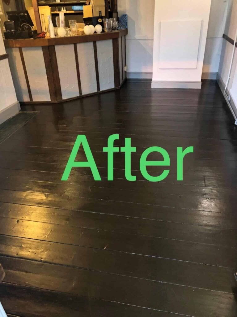 Pub Bar Front and Timber Floor Refurbishment