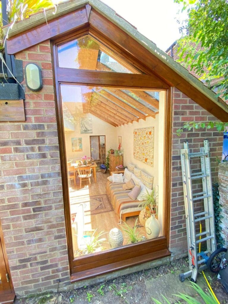 Timber Garden-Room Windows and Doors – Preparation and Refinishing