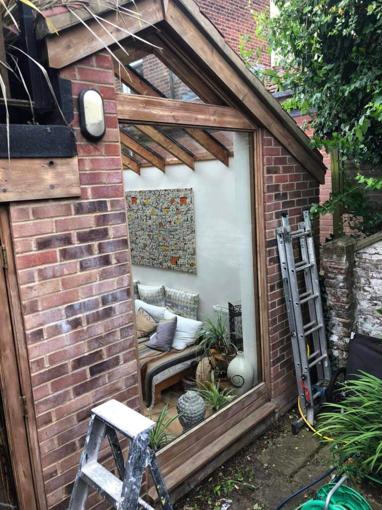 Timber Garden-Room Windows and Doors – Preparation and Refinishing
