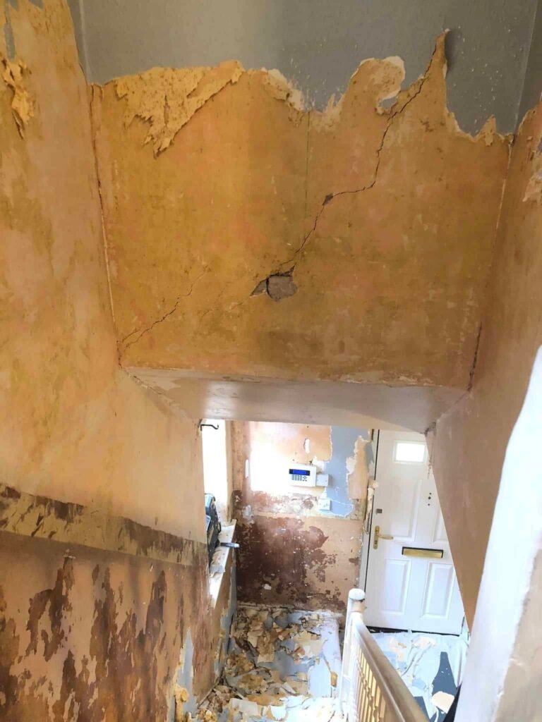 Wall Stripping and Preparation – Selected Decorating Work