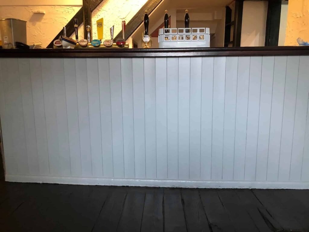 Pub Bar Front and Timber Floor Refurbishment — after