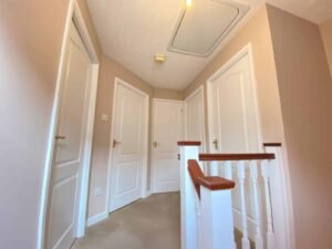 Panelled Landing and Door-Frame Redecoration