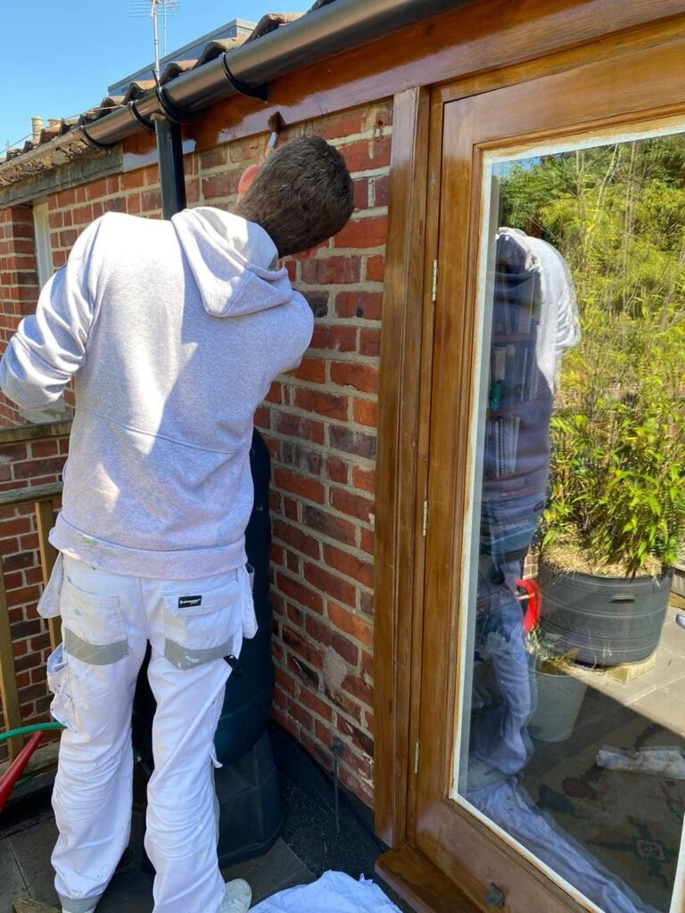 Timber Garden-Room Windows and Doors – Preparation and Refinishing
