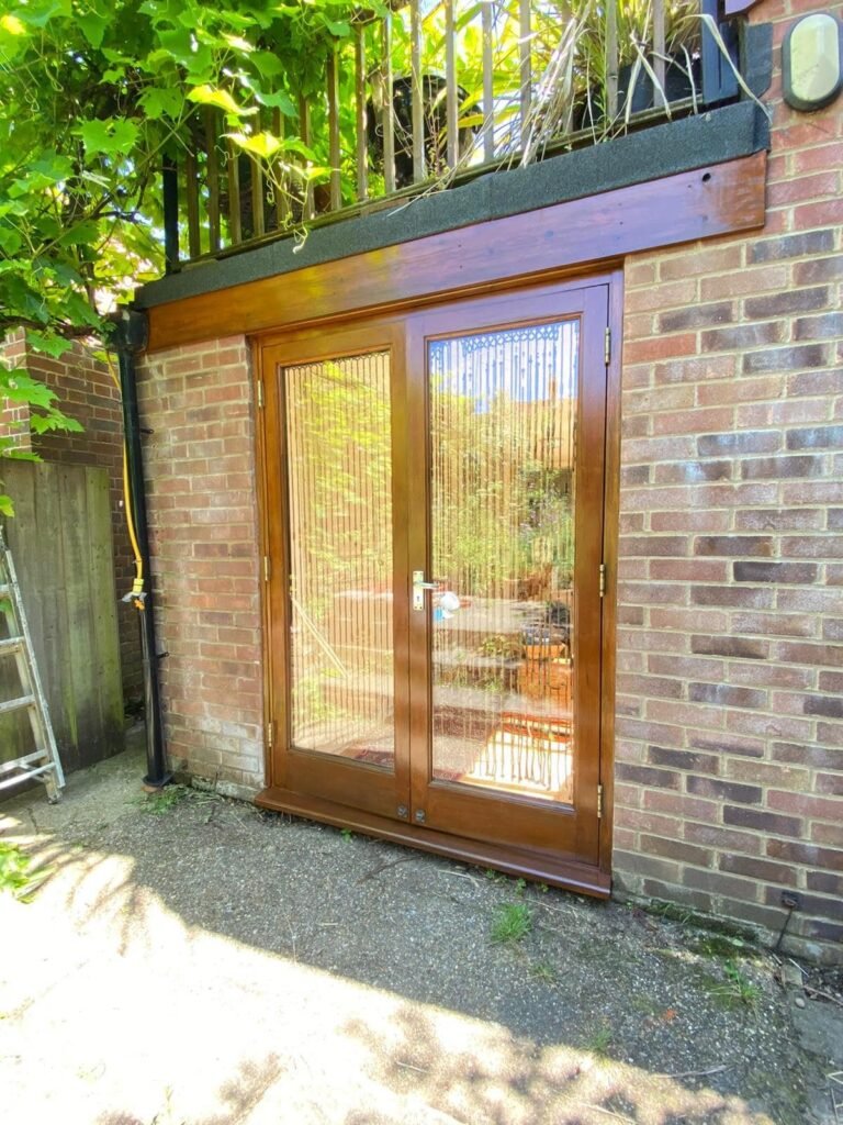 Timber Garden-Room Windows and Doors – Preparation and Refinishing — after