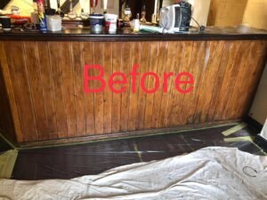 Pub Bar Front and Timber Floor Refurbishment