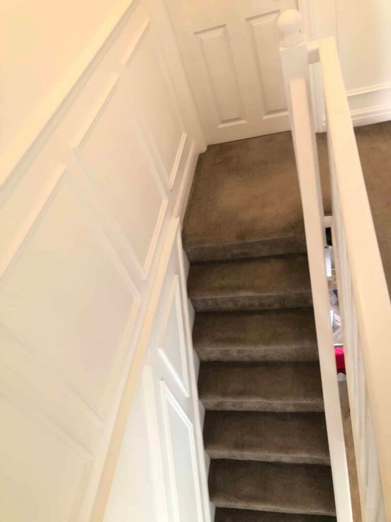 Hallway Panelling, Staircase and Kitchen Redecoration