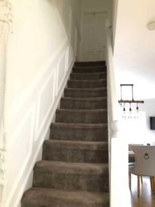 Hallway Panelling, Staircase and Kitchen Redecoration