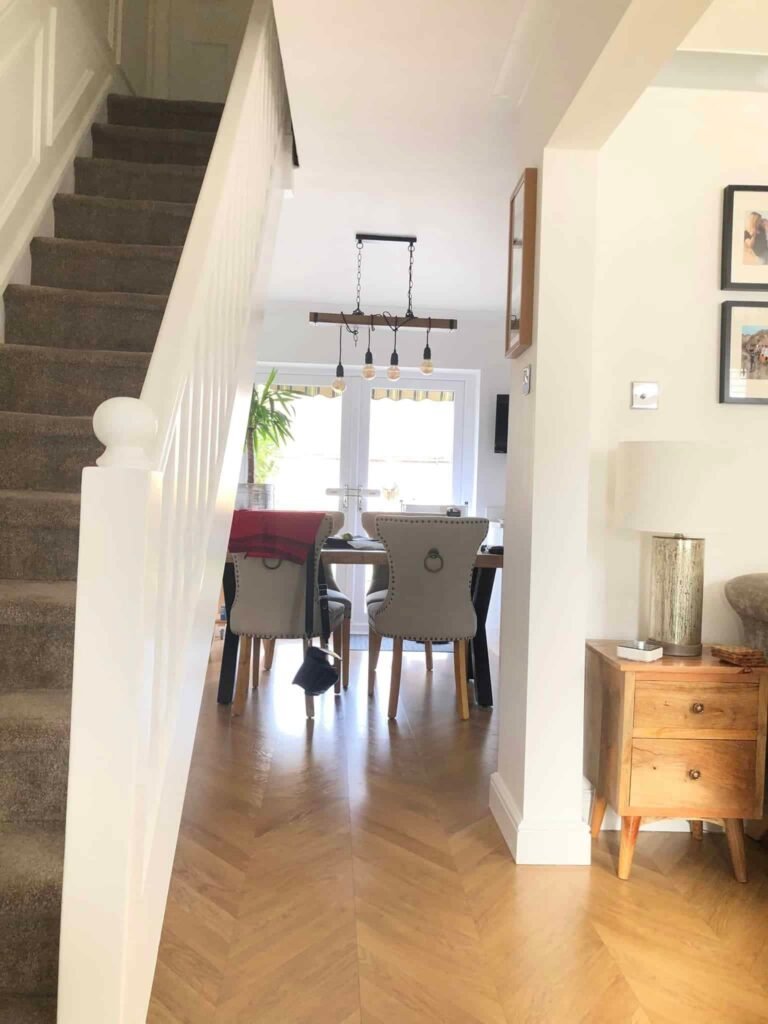 Hallway Panelling, Staircase and Kitchen Redecoration