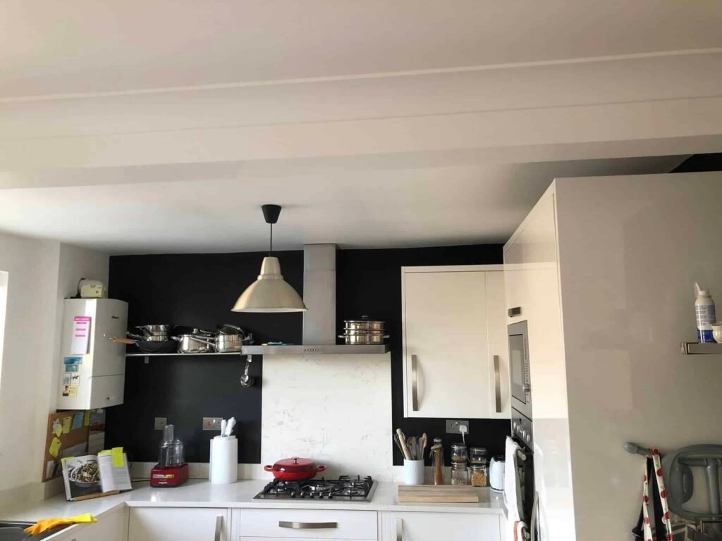 Hallway Panelling, Staircase and Kitchen Redecoration