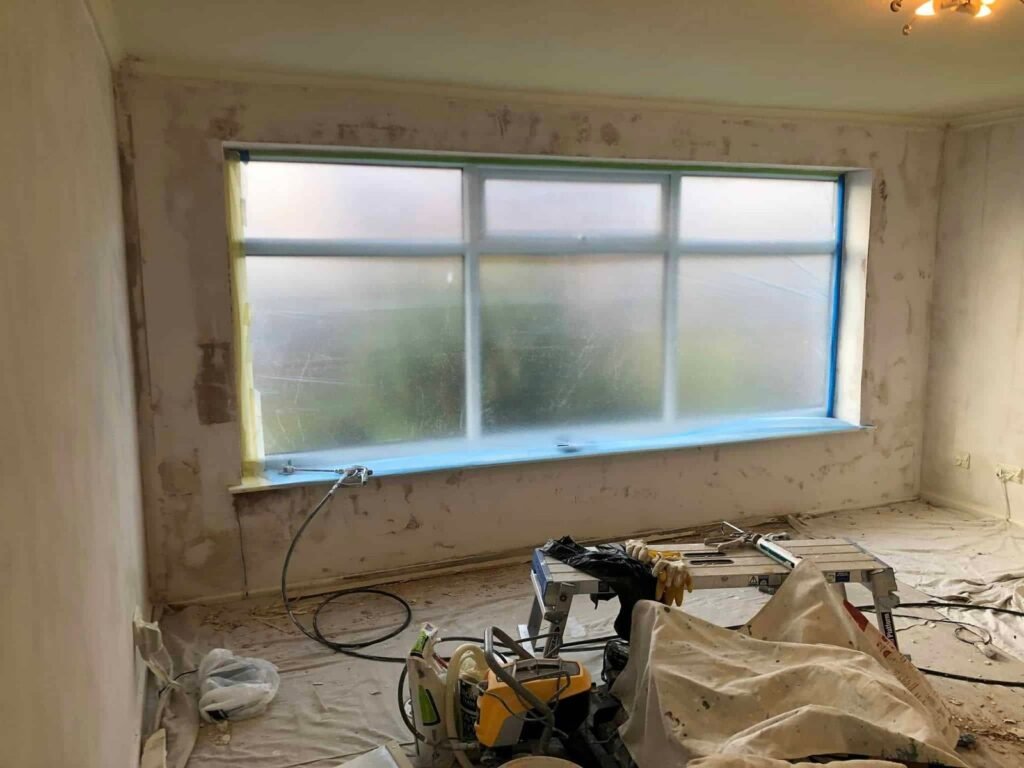Whole-House Interior Redecoration and Wall Preparation