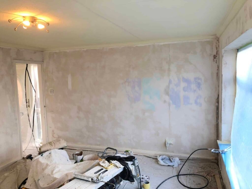 Whole-House Interior Redecoration and Wall Preparation