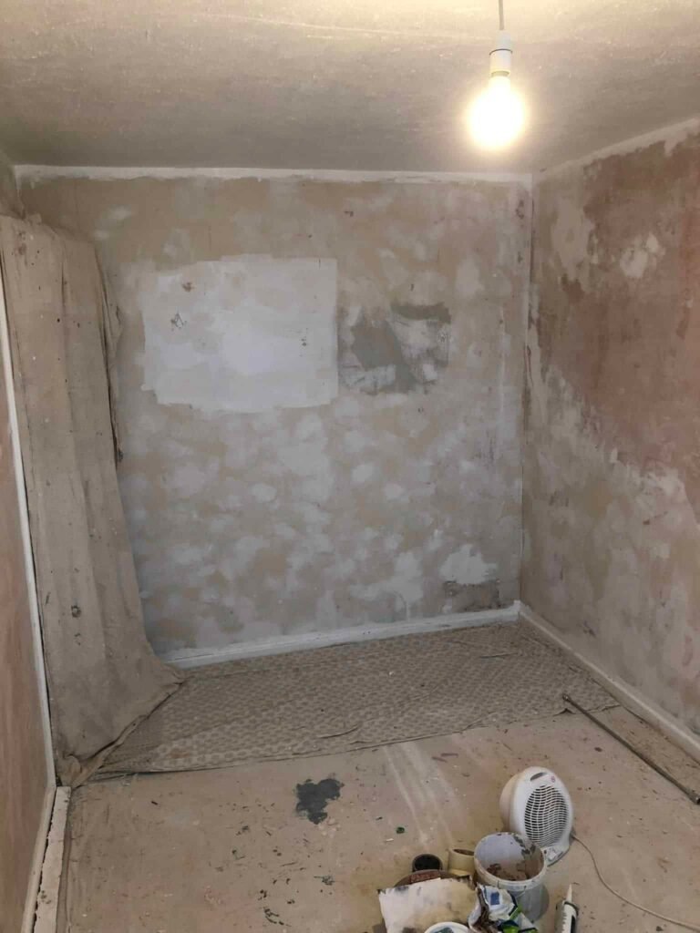 Whole-House Interior Redecoration and Wall Preparation