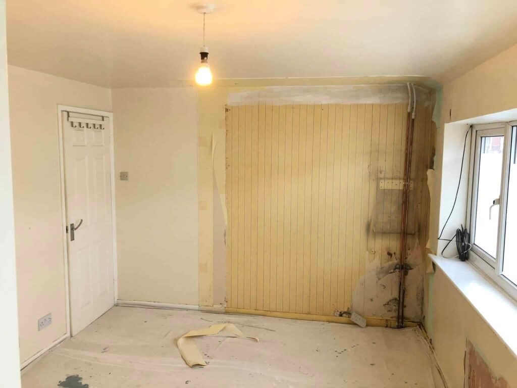 Whole-House Interior Redecoration and Wall Preparation