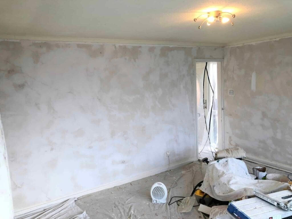 Whole-House Interior Redecoration and Wall Preparation