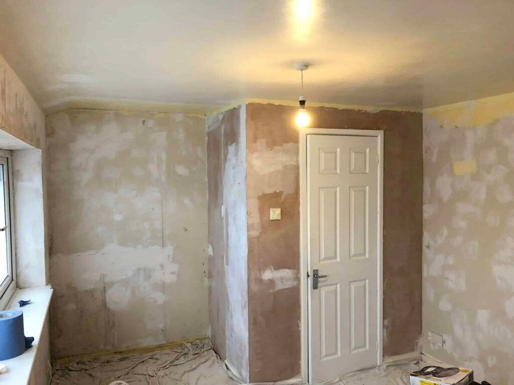 Whole-House Interior Redecoration and Wall Preparation