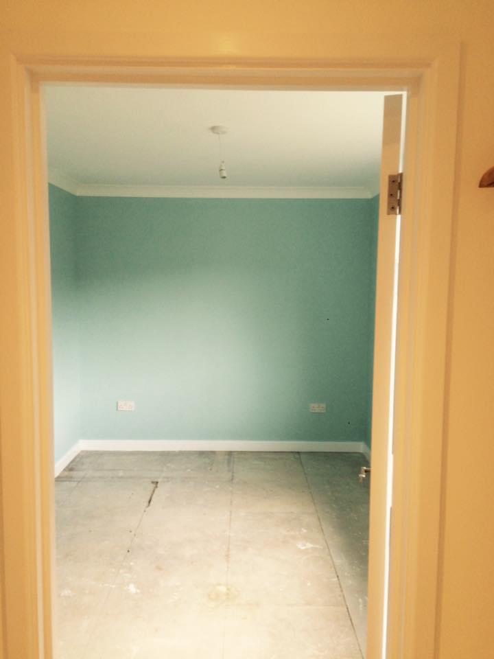 New build fully painting and decorating