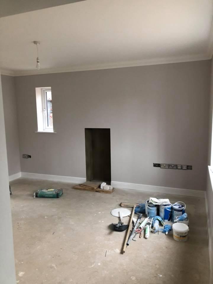 New build fully painting and decorating