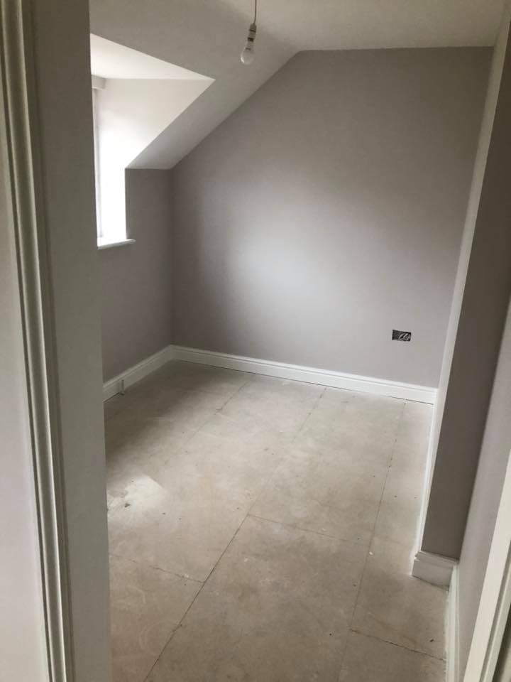 New build fully painting and decorating