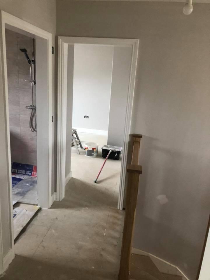 New build fully painting and decorating