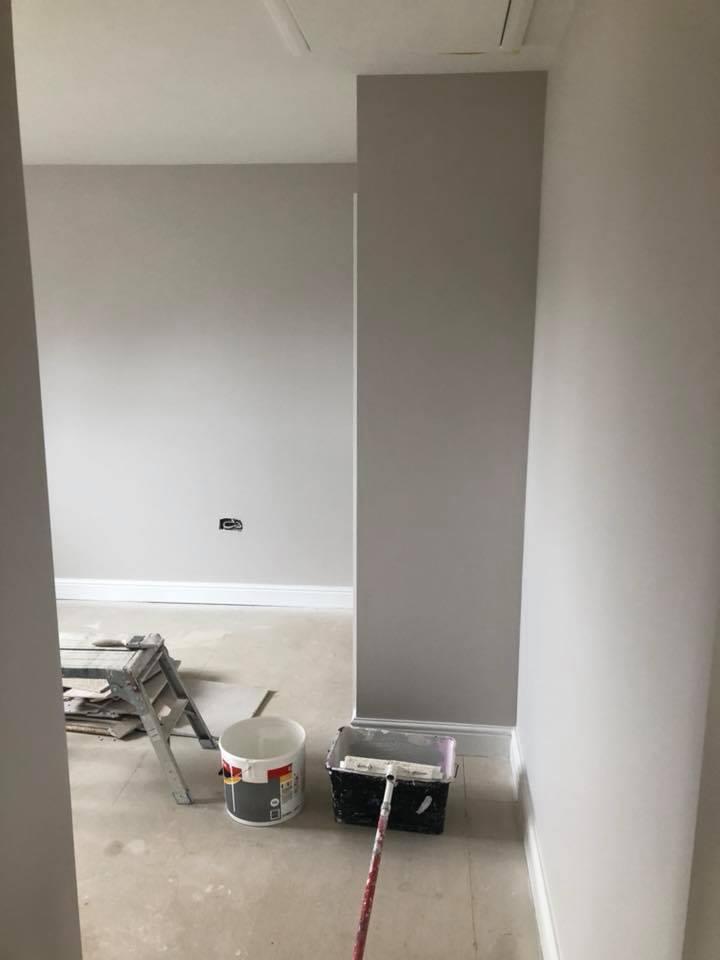 New build fully painting and decorating