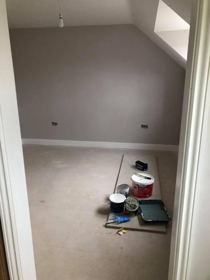 New build fully painting and decorating