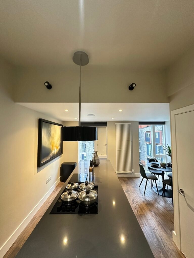 Whole-Home Redecoration with Contemporary Finishes