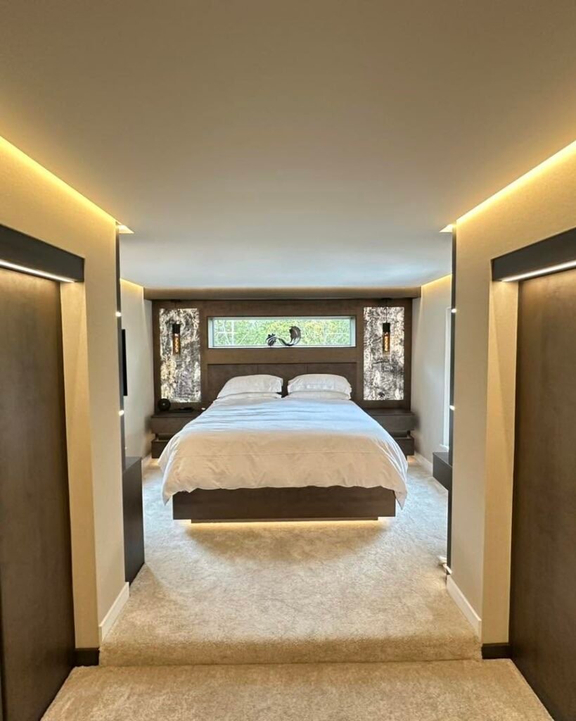 Bedroom Suite with Concealed Lighting — after