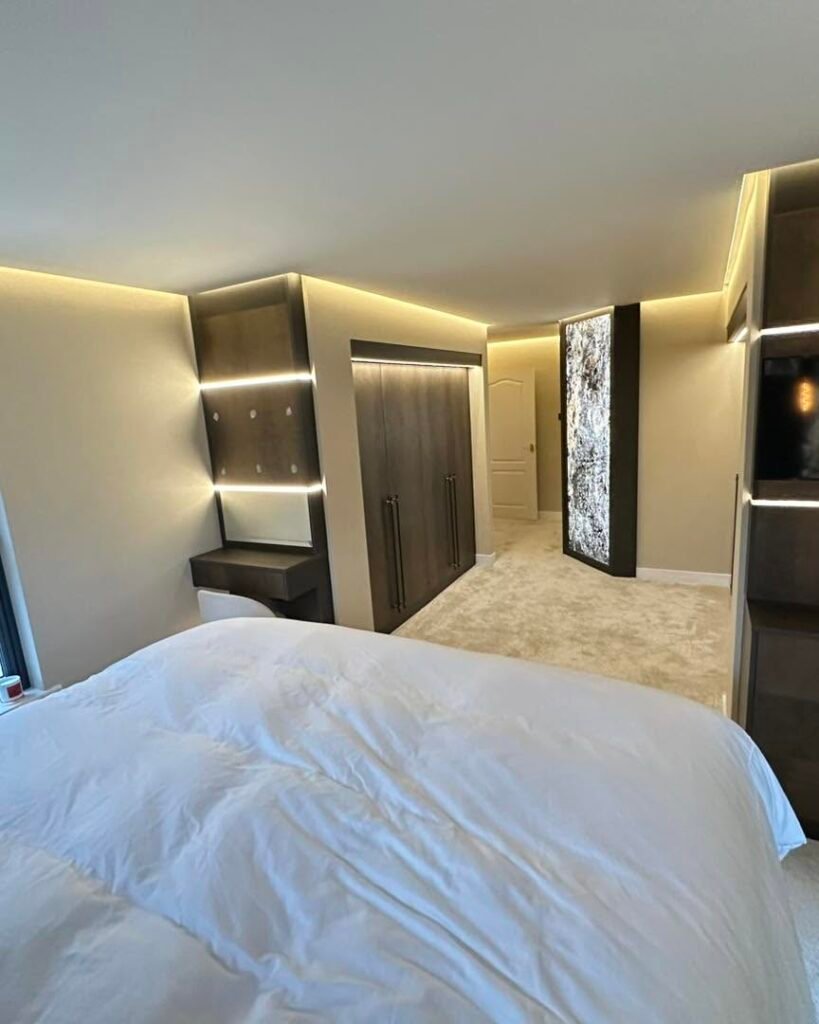 Bedroom Suite with Concealed Lighting