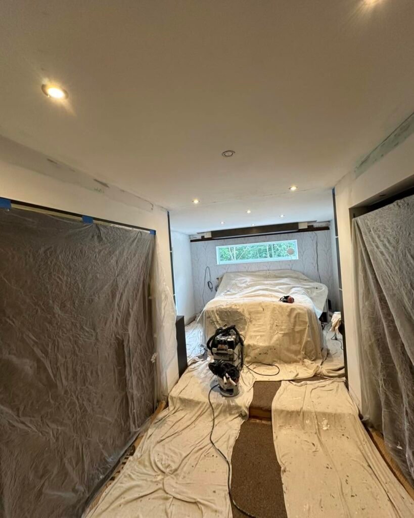 Bedroom Suite with Concealed Lighting — before