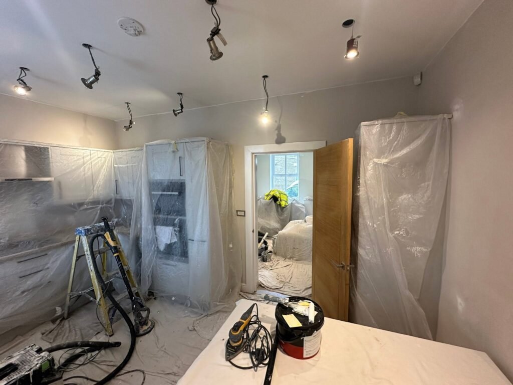 Living Room, Kitchen and Hallway Transformation