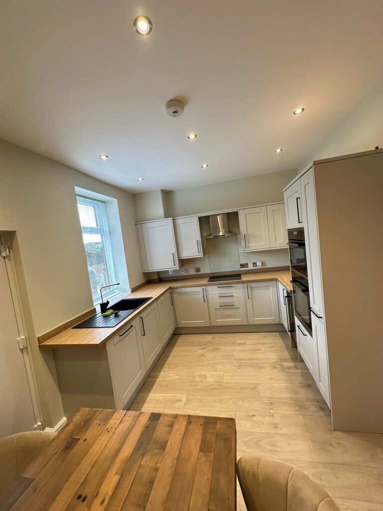 Living Room, Kitchen and Hallway Transformation
