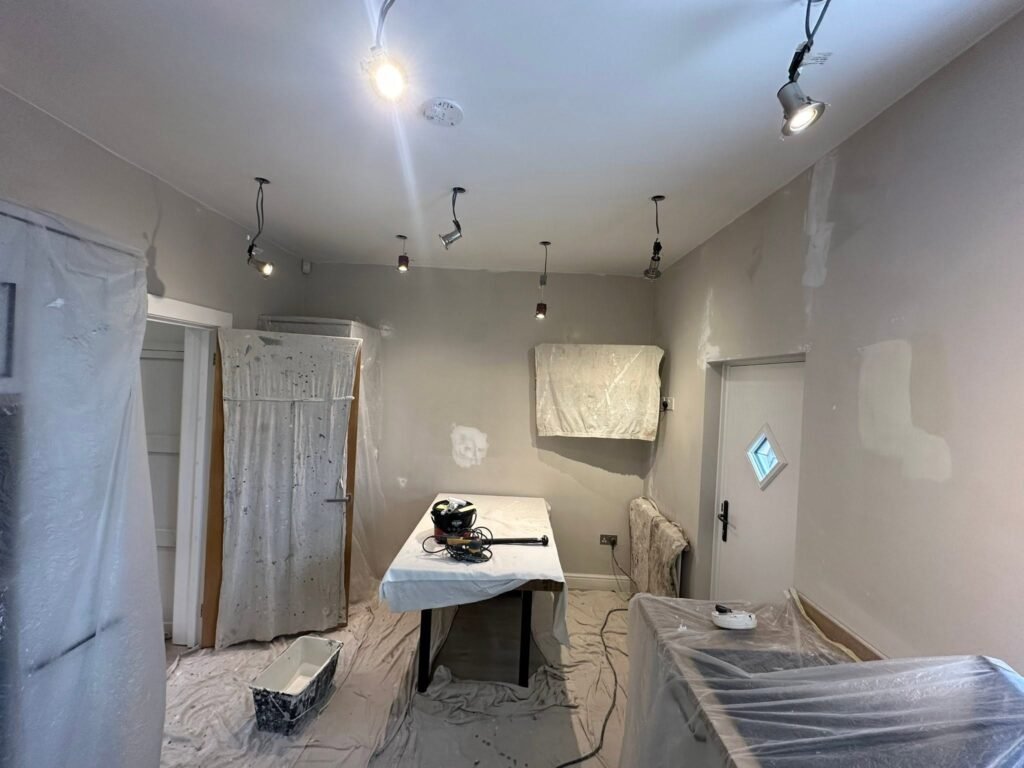 Living Room, Kitchen and Hallway Transformation