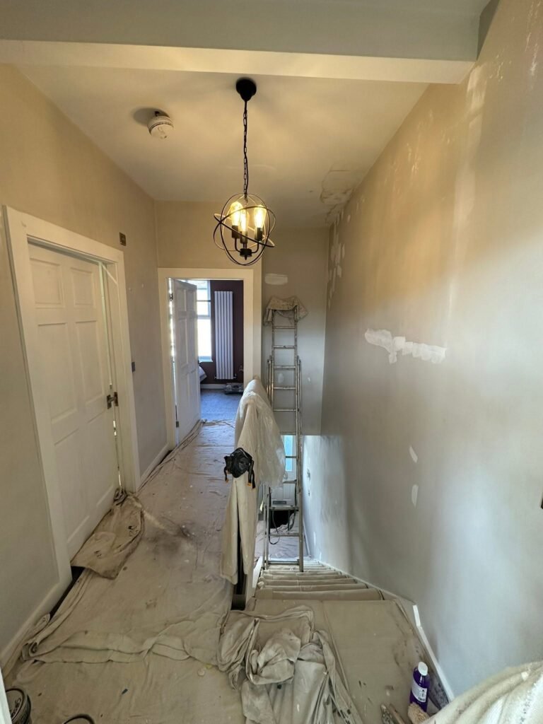 Living Room, Kitchen and Hallway Transformation