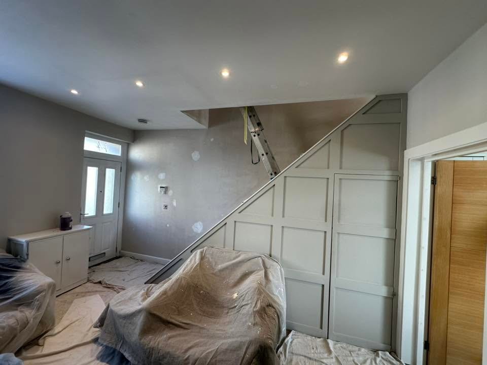Living Room, Kitchen and Hallway Transformation