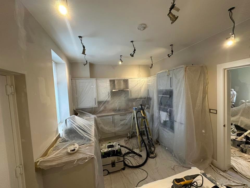Living Room, Kitchen and Hallway Transformation