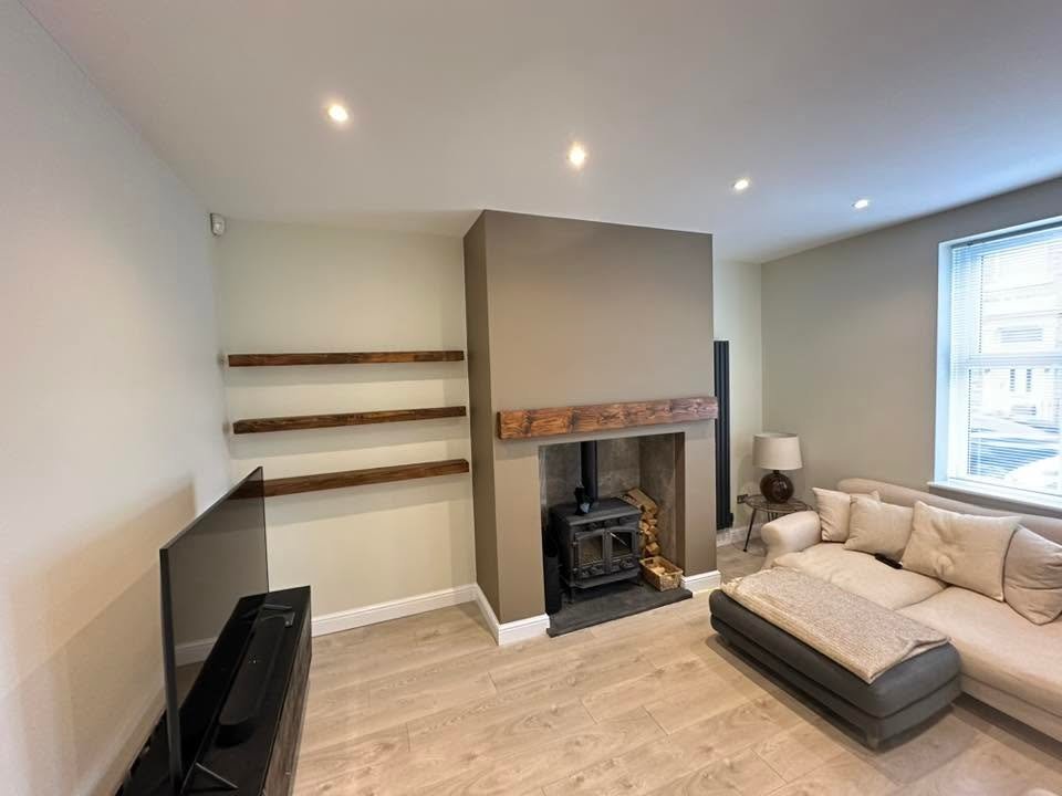 Living Room, Kitchen and Hallway Transformation