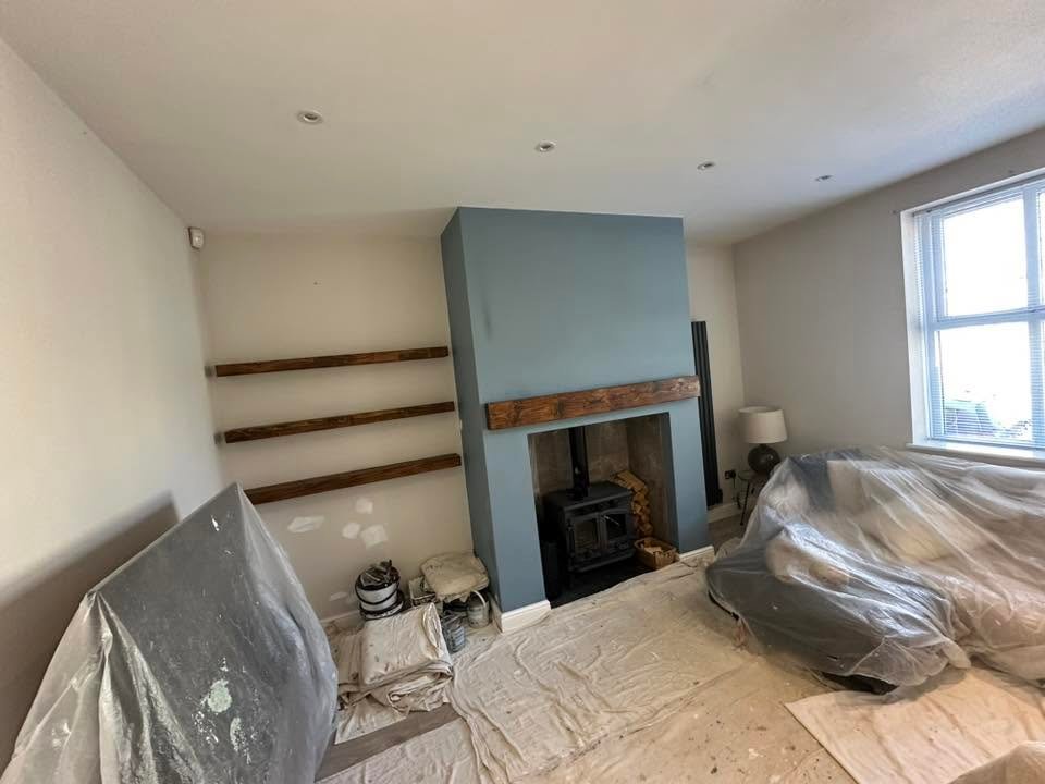 Living Room, Kitchen and Hallway Transformation