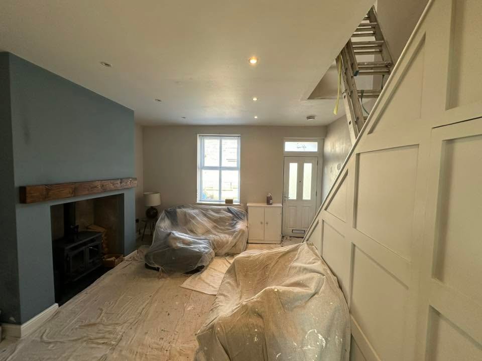 Living Room, Kitchen and Hallway Transformation