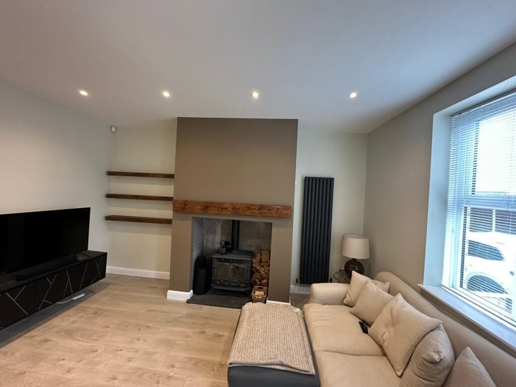 Living Room, Kitchen and Hallway Transformation