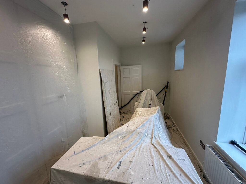 Living Room, Kitchen and Hallway Transformation