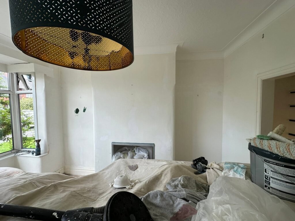 Navy Staircase and Whole-Home Redecoration