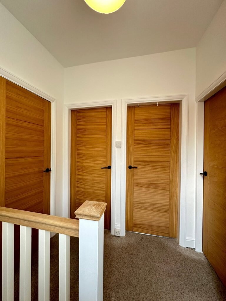 Navy Staircase and Whole-Home Redecoration
