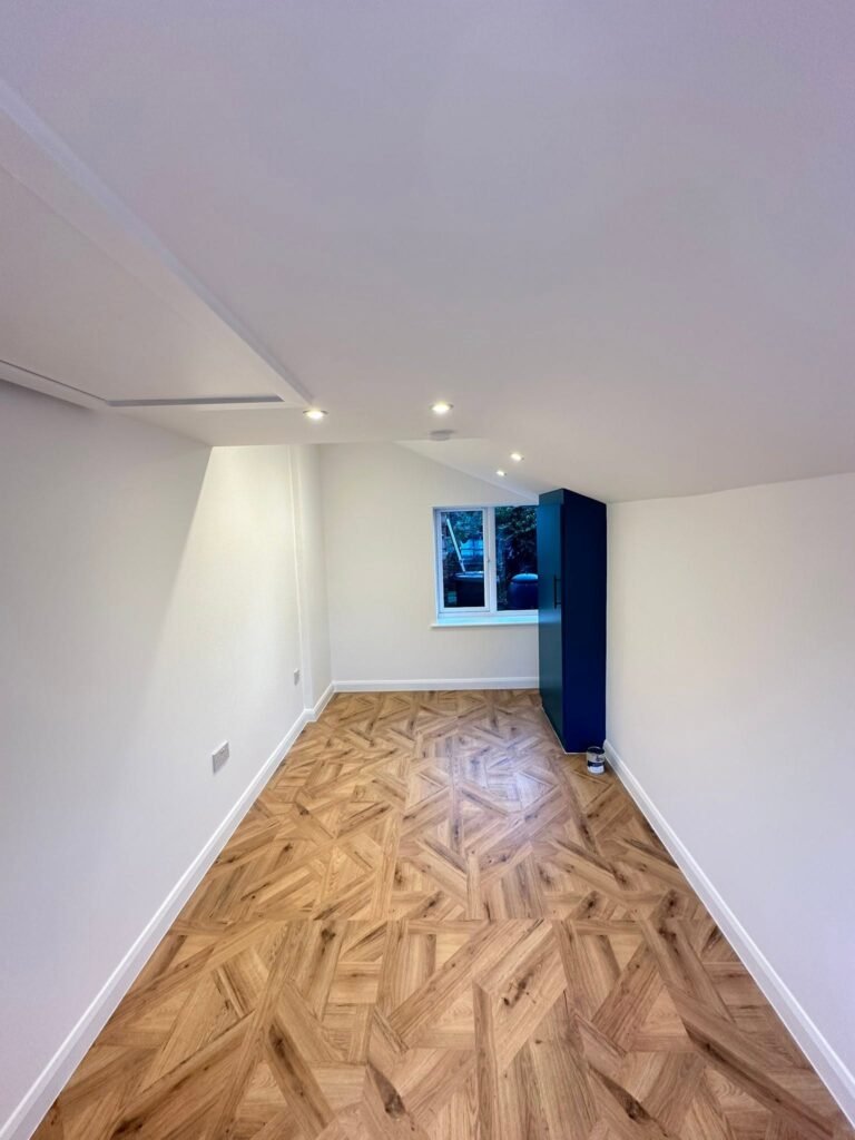 Navy Staircase and Whole-Home Redecoration